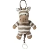 Afrique Zebra Musical Hanging Toy – 10″