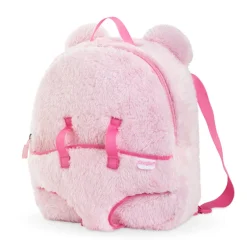 Baby Doll Carrier Backpack - Pink Plush