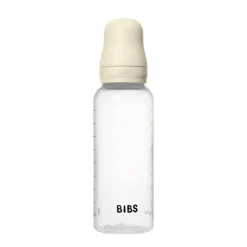 Baby Plastic Bottle Complete Set - Natural Rubber Latex
