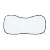 Bamboo Burp Cloth - White/Blue