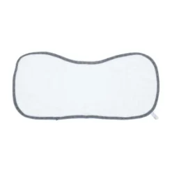 Bamboo Burp Cloth - White/Blue