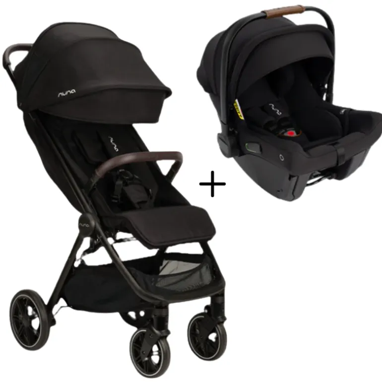 Caviar TRVL LX Compact Stroller + PIPA Urbn Car Seat Bundle