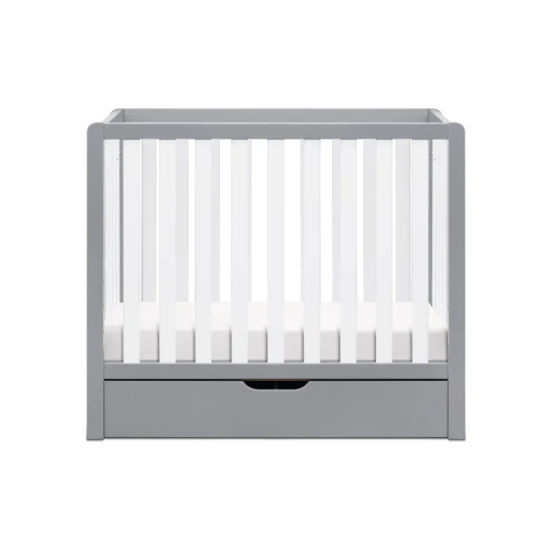 Colby 4-in-1 Convertible Mini Crib with Trundle