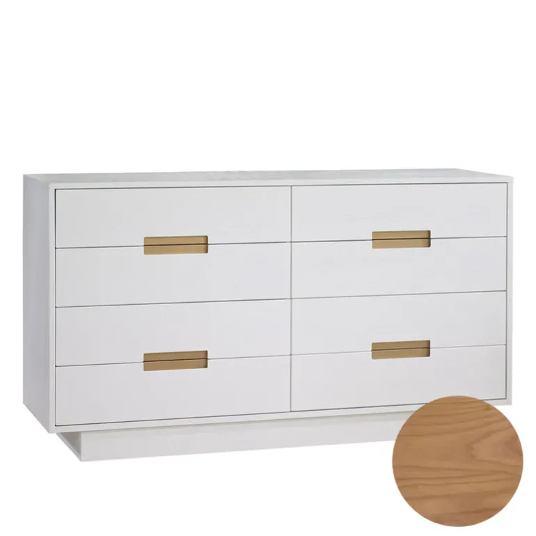 Como 8-Drawer Double Dresser - 52"