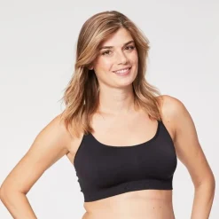 Cotton Candy Nursing Bra Black