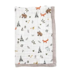 Cotton Muslin Baby Quilt