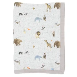 Cotton Muslin Baby Quilt