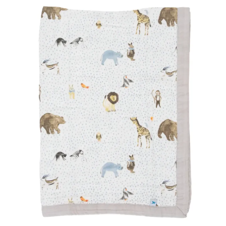 Cotton Muslin Baby Quilt