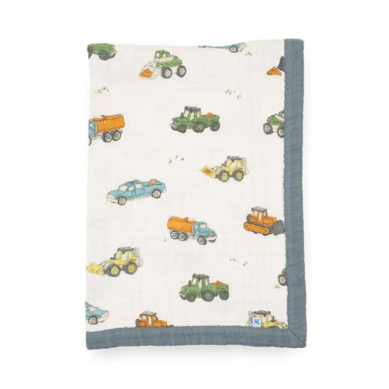 Cotton Muslin Baby Quilt