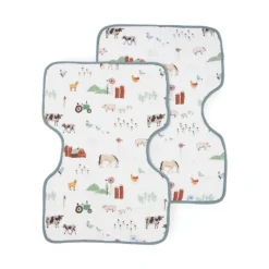 Cotton Muslin Burp Cloth - 2 - Pack