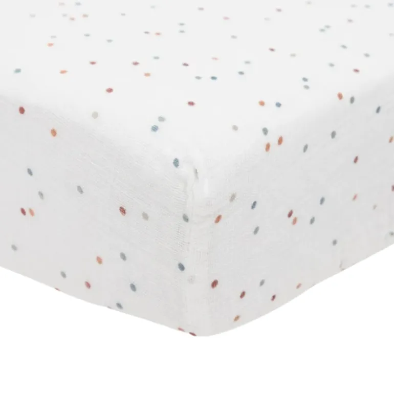 Cotton Muslin Crib Sheets