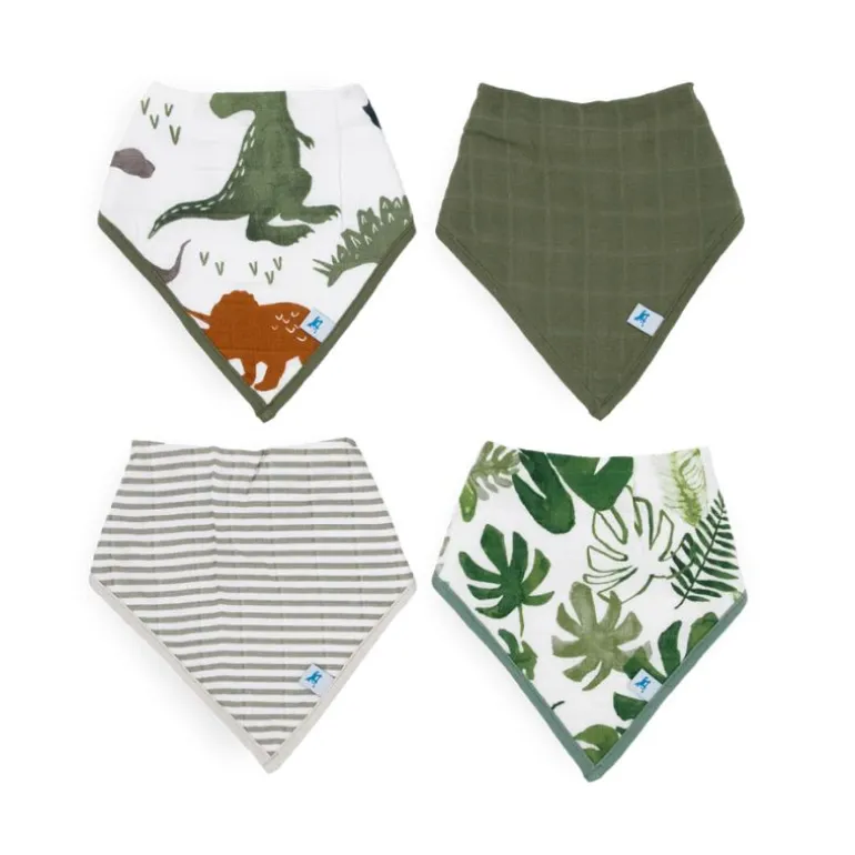Cotton Muslin + Fleece Bandana Bib
