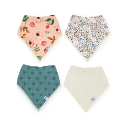 Cotton Muslin + Fleece Bandana Bib