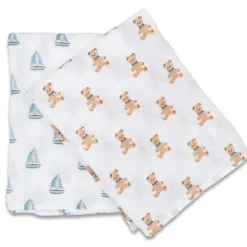Cotton Swaddles - 2 Pack