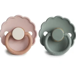 Daisy Natural Rubber Pacifier - 2 Pack