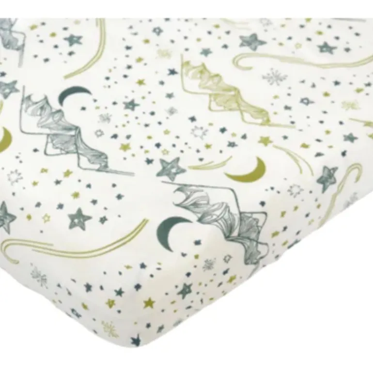 Fitted Bamboo Crib Sheet