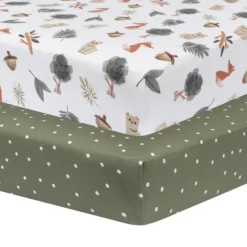 Fitted Cotton Crib Sheet