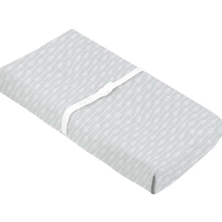 Flannel Change Pad Cover with Slits