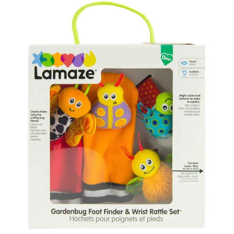 Gardenbug Footfinder and Wrist Rattle Set