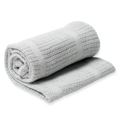 Knit Cellular Blanket