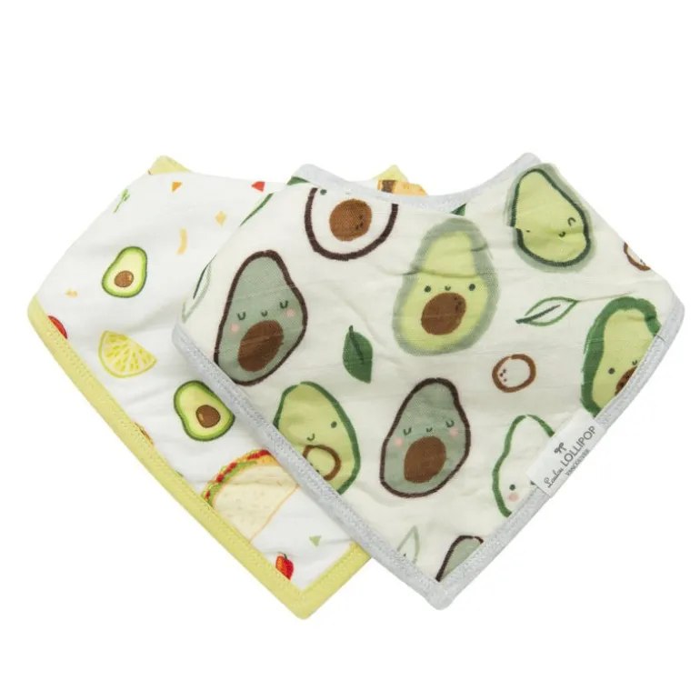 Muslin Bandana Bib Set - 2 Pack