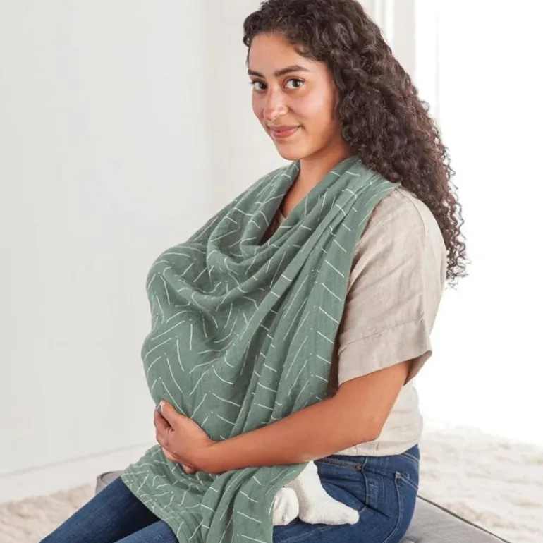 Muslin Breastfeeding Boss Nursing Cover