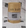 Muslin Swaddle - American Black/Grey