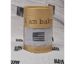 Muslin Swaddle - American Black/Grey
