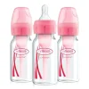 Option+ Narrow 4oz Bottle - Pink (3 Pack)