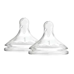 Options+ Wide Neck Nipples - 6 Pack