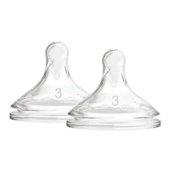 Options+ Wide Neck Nipples - 2 Pack
