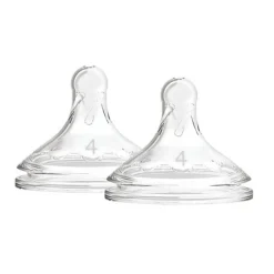 Options+ Wide Neck Nipples - 2 Pack