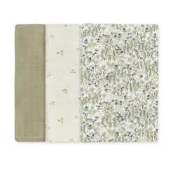 Organic Baby Muslin Squares 3 Pack