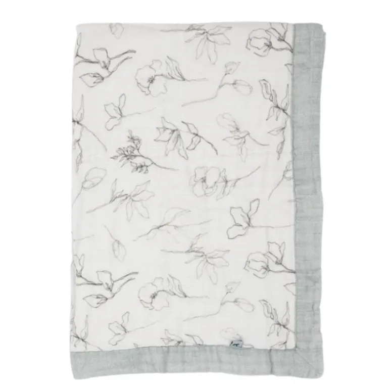 Organic Cotton Muslin Baby Quilt