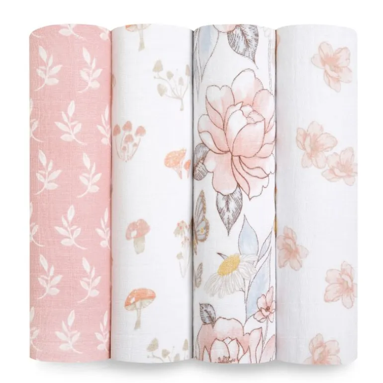 Organic Muslin Swaddle Blankets