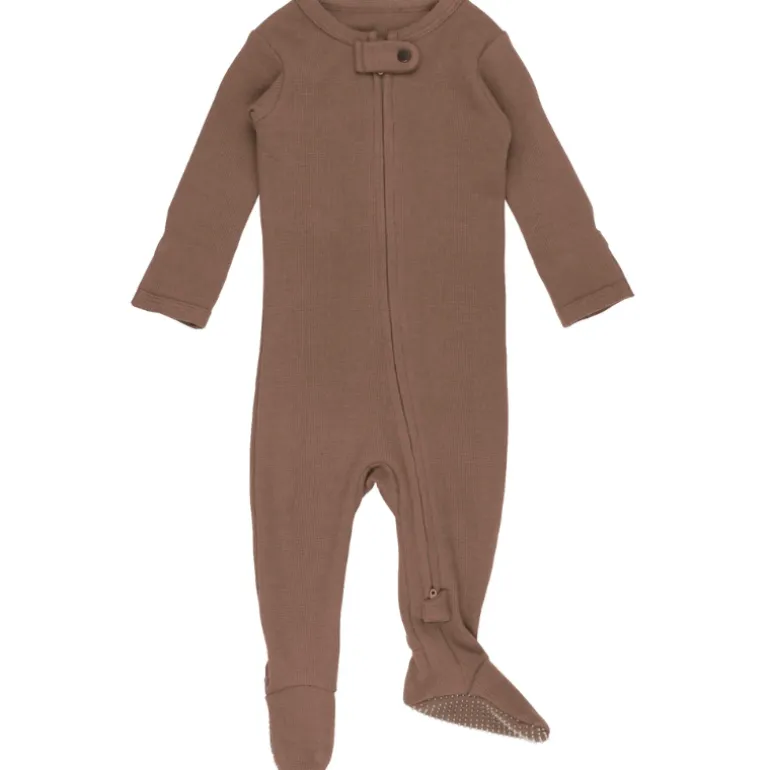Organic Thermal 2-Way Zipper Footie