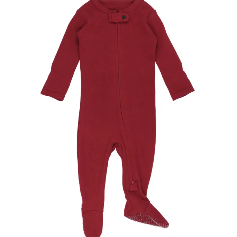 Organic Thermal 2-Way Zipper Footie