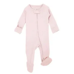 Organic 2-Way Zipper Baby Footie