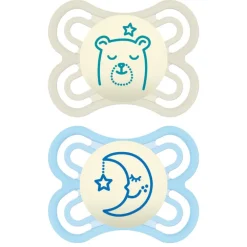 Perfect Night Orthodontic Pacifier - 0-6 Months - 2 Pack