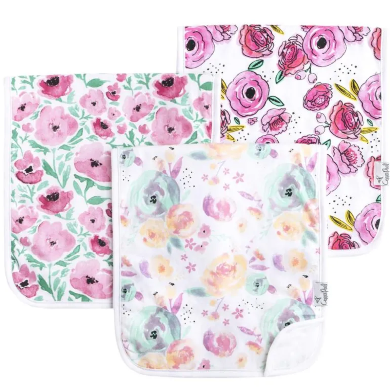 Premium Burp Cloths - 3 Pack