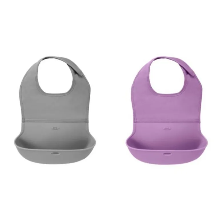 Roll Up Bib - 2 Pack
