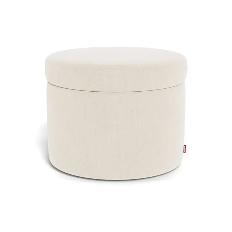 Round Storage Ottoman