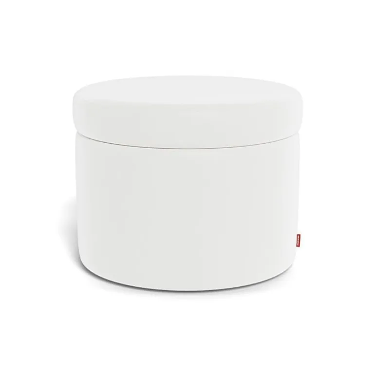 Round Storage Ottoman