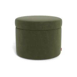 Round Storage Ottoman
