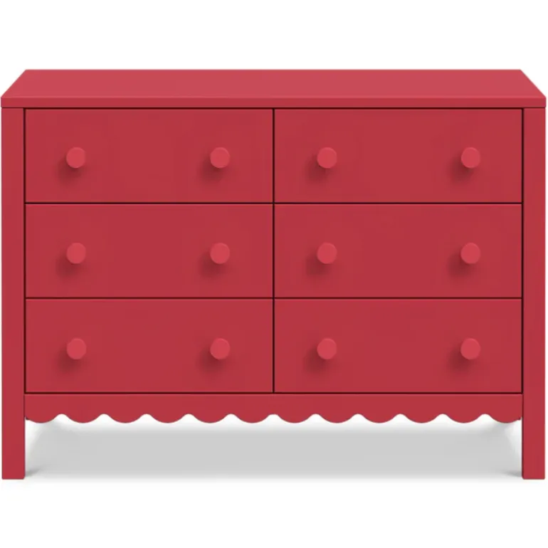 Sammy Scallop 6-Drawer Dresser