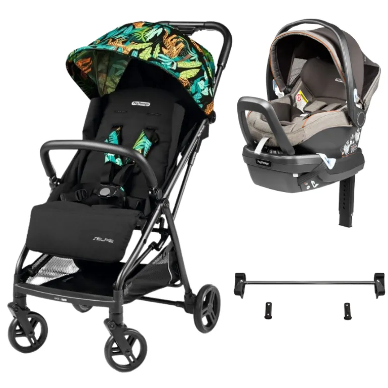 Selfie Stroller + 4-35 Infant Seat Travel System