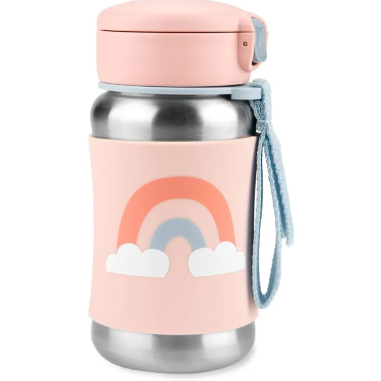 Spark Style Stainless Steel Straw Bottle