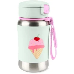Spark Style Stainless Steel Straw Bottle