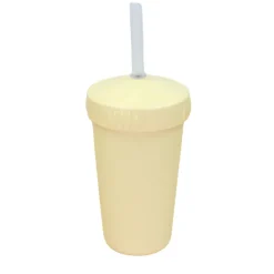 Straw Cup with Lid