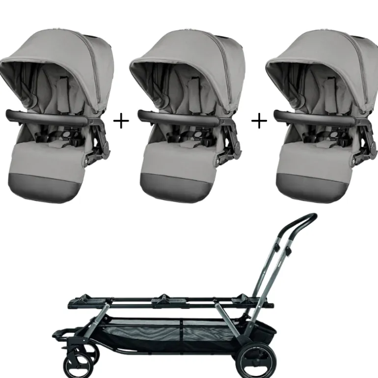 Triplette Chassis with 3 Pop-Up Seats Bundle